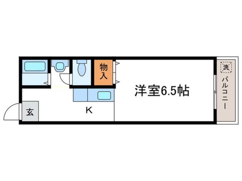 間取図 ユニメント桂