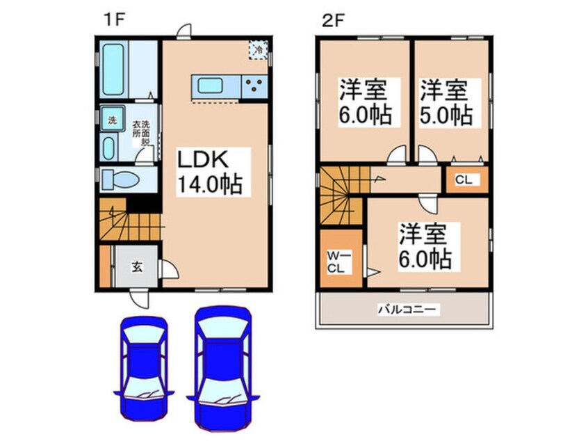 間取図 フォレストバ－ムＡ棟