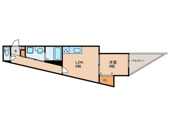 間取図 Mirei 太秦天神川