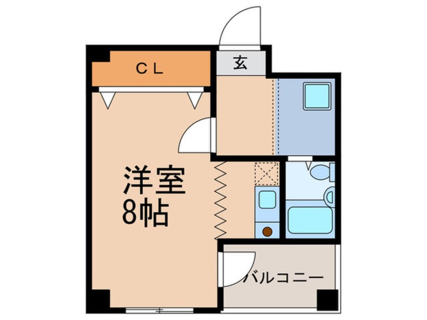 間取図 ＭＫフロ－ラル