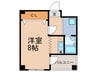 ＭＫフロ－ラル 1Rの間取り