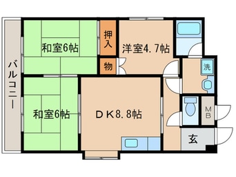 間取図 第2藤栄ハイツ