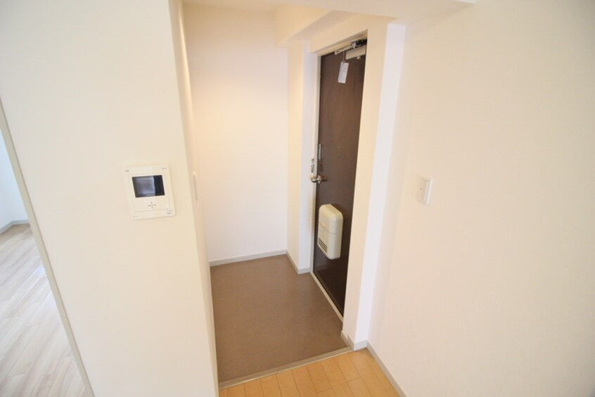 玄関 緑地マンション