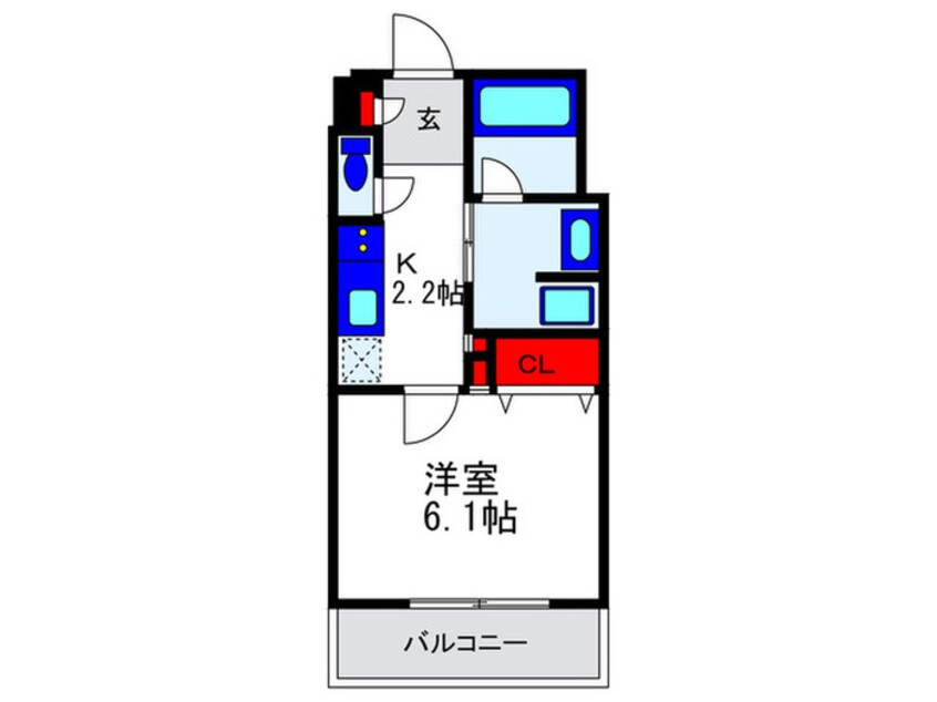 間取図 ゲートコート豊中