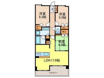 間取図 プレジオ芦屋