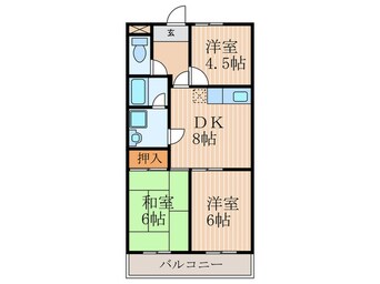 間取図 新生マンション