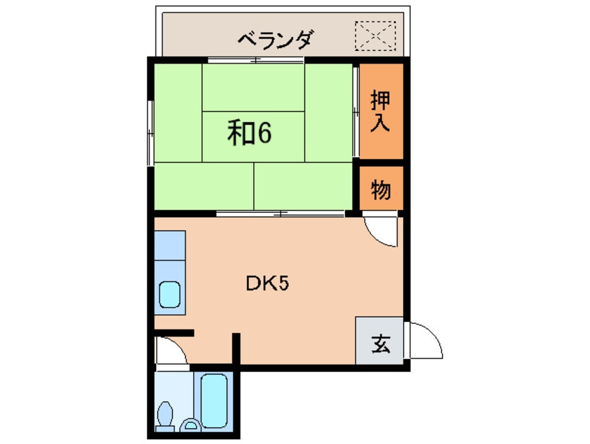 間取図 シャルム風見鶏