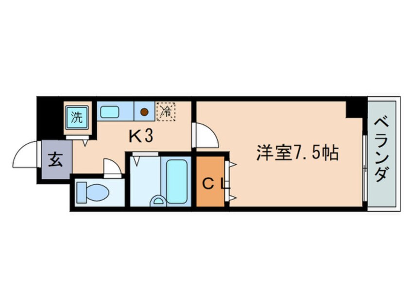 間取図 メゾンエスプリ