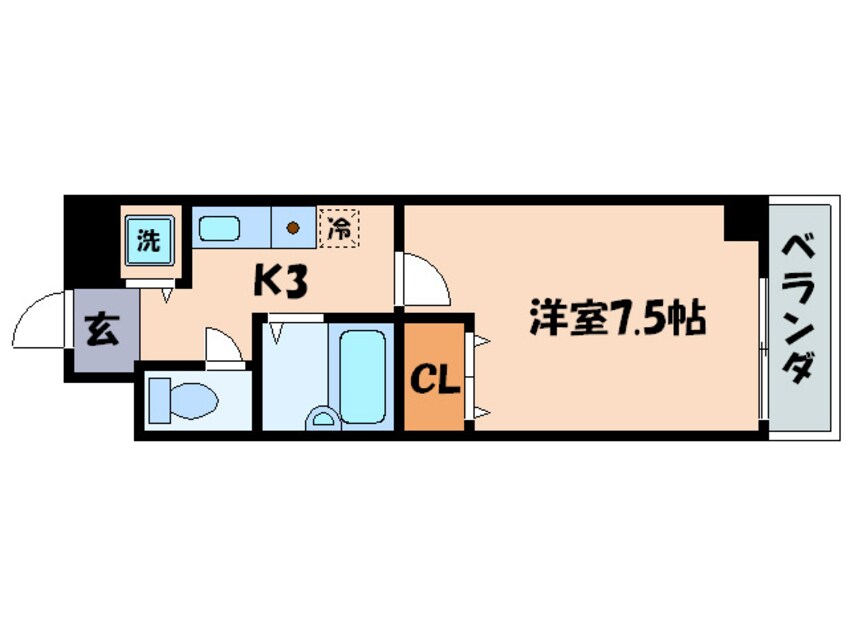 間取図 メゾンエスプリ