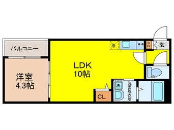 間取図 アステリア今川