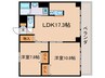 一太朗大宮 2LDKの間取り