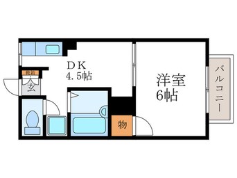 間取図 ハイメント桂