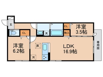 間取図 メゾン・ド・プレール