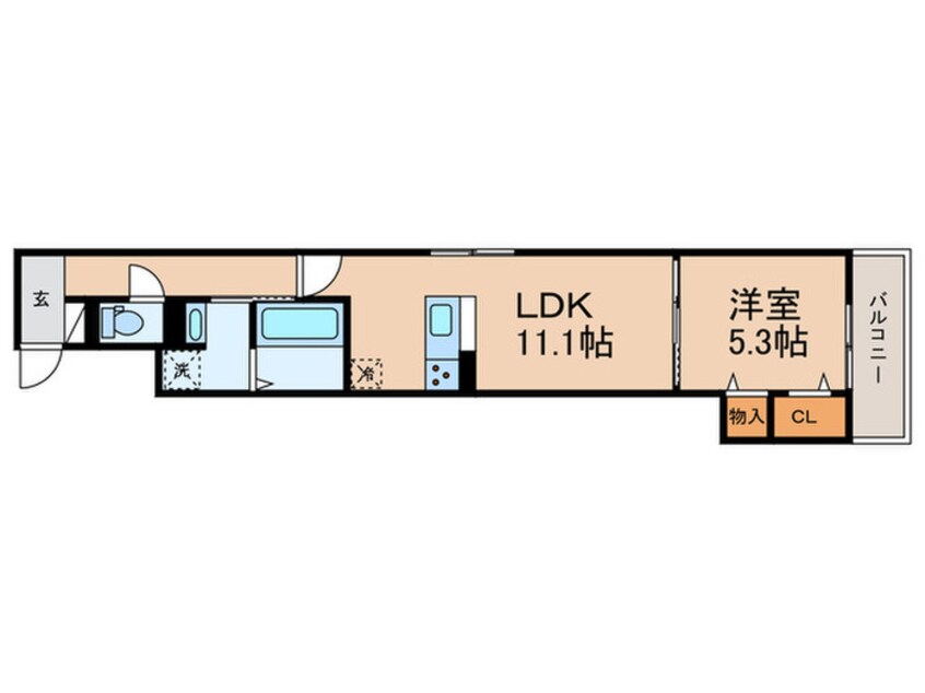 間取図 メゾン・ド・プレール