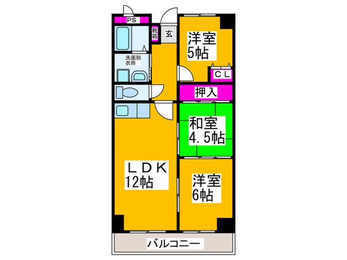 間取り図 メゾンサンテ
