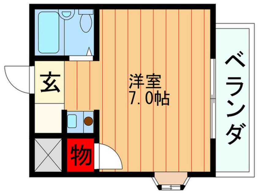 間取図 MAYUMIサンフィールド