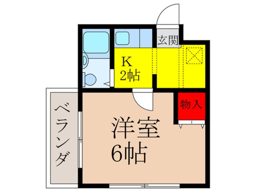 間取図 エルコンフォール