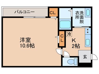 間取図 フジパレス河内花園Ⅱ番館