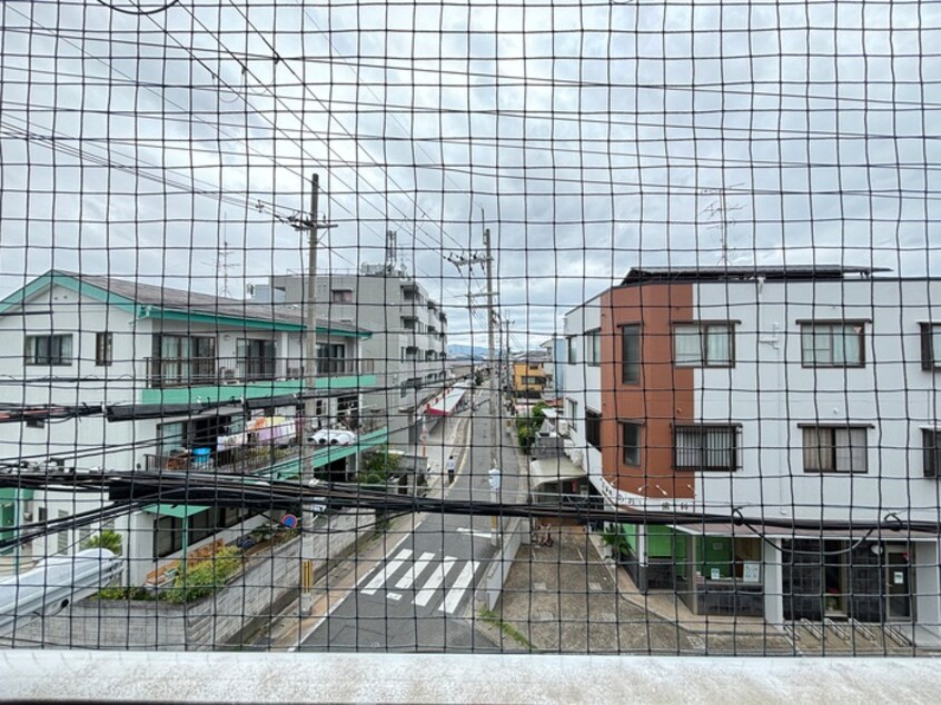 室内からの展望 サンホ－ハイツ