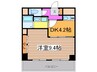 willDo堺筋本町 1DKの間取り