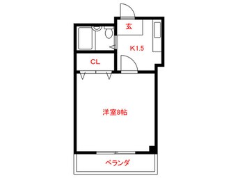 間取図 メゾン渡辺