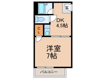 間取図 メゾンホワイティ