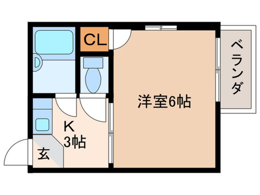 間取図 メゾンホワイティ