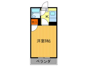 間取図 ホワイトリバ－千栄