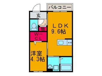 間取図 プリムローズ野崎