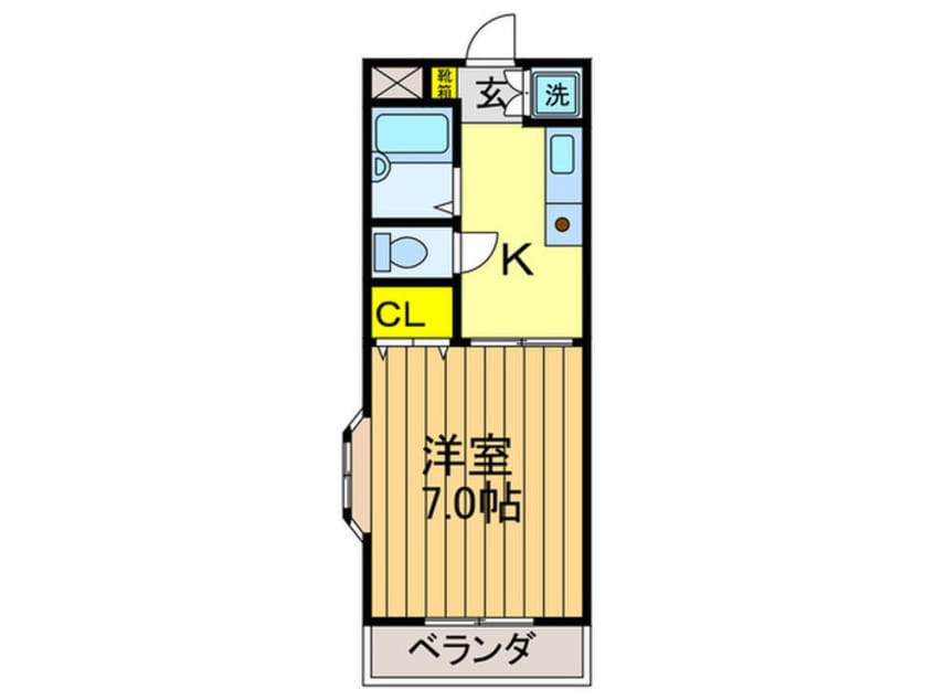 間取図 ベルヴェデーレ西牧野