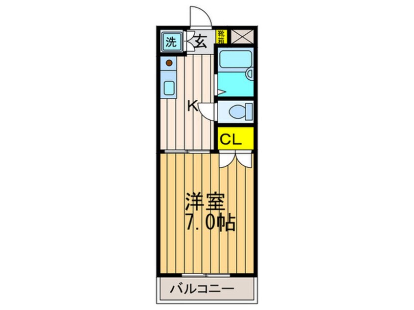 間取図 ベルヴェデーレ西牧野