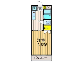 間取図 ベルヴェデーレ西牧野