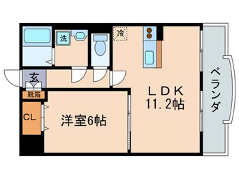 間取図 ミモザ千