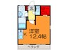 プレミアフラッツ永和 1Rの間取り