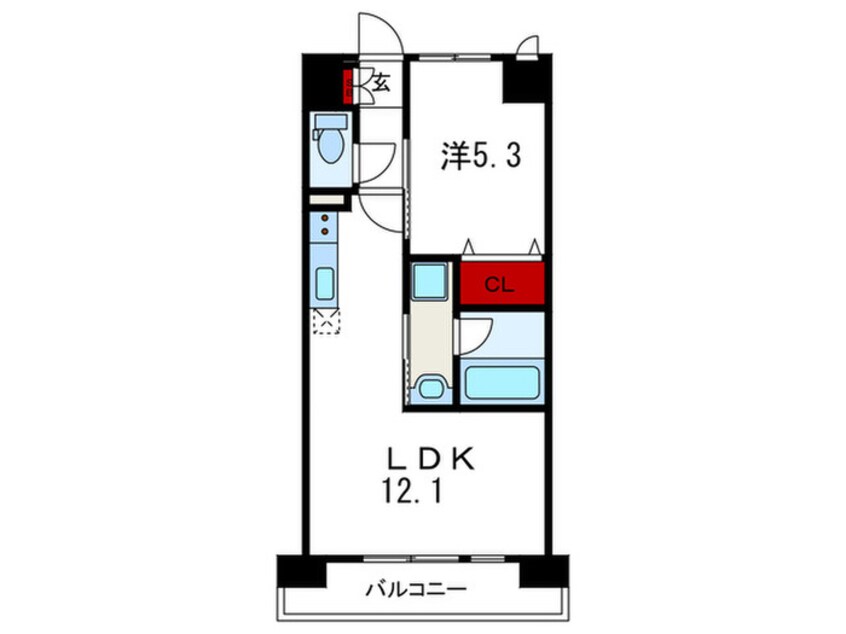 間取図 NATARIE　KOBE