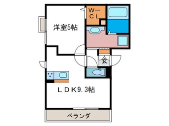 間取図 エル・ウイング