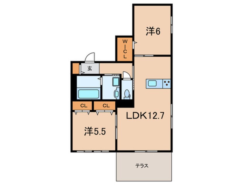 間取図 仮）本山中町４丁目プロジェクト