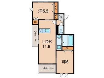 間取図 仮）本山中町４丁目プロジェクト