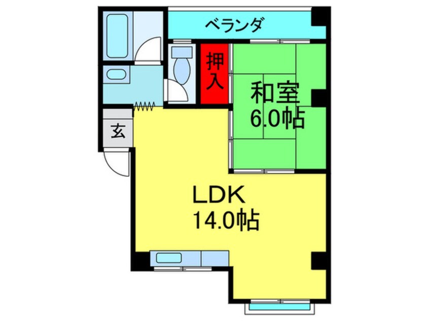 間取図 マンションレックス