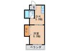 サンハイツ十三 1DKの間取り