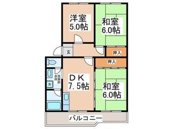 間取図 ビラ高石