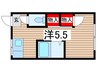 第２平和荘ビル 1Rの間取り