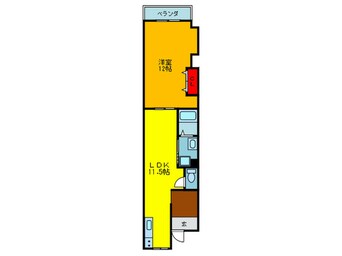 間取図 高瀬ハイツⅢ