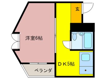 間取図 ヴィラトレス・チコ