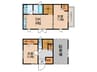 上京区宮垣町58-1貸家 2DKの間取り