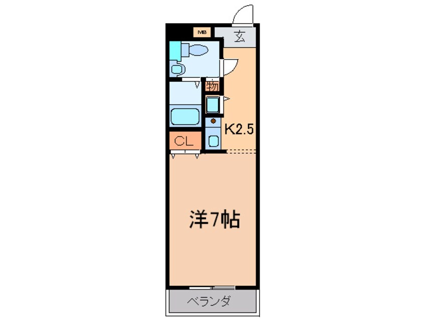 間取図 ソフィア武庫川