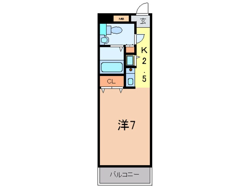 間取図 ソフィア武庫川