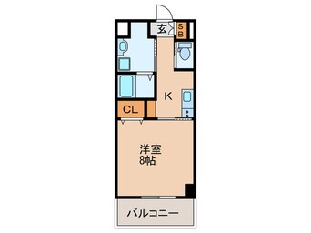 間取図 シルフィード梅田北