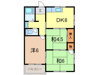 間取図 マンションスワニィ