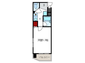 間取図 クロワ－トル二宮